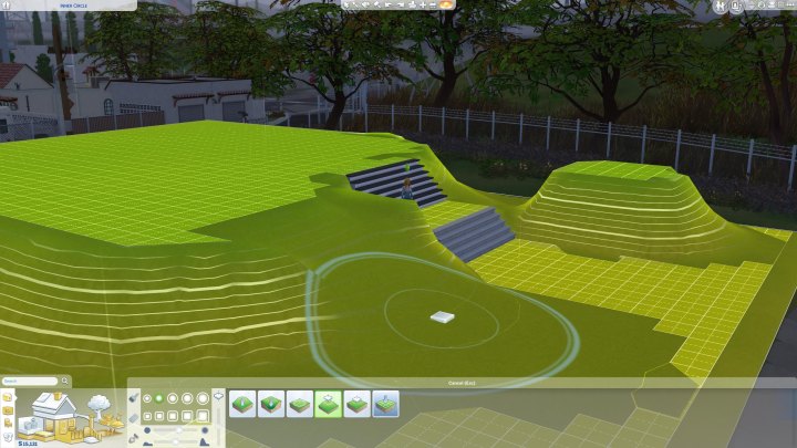 Smoothing terrain in The Sims 4 free patch update
