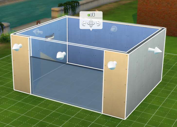 Sims 4 Building How-To's: Even with a wall removed, it's still seen as a room