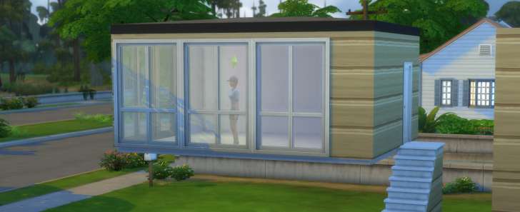 Sims 4 Building How-To's: defy gravity with a floating room