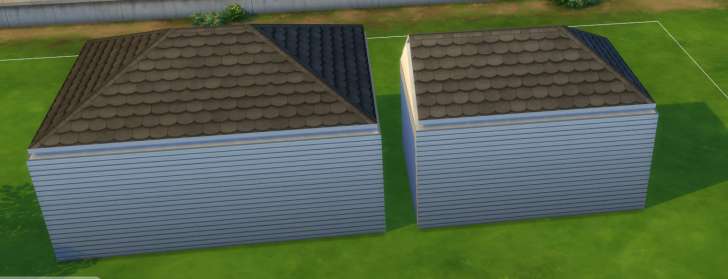 Sims 4 Building How-To's: hipped and half hipped roof