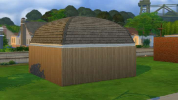Sims 4 Building How-To's: domed roof