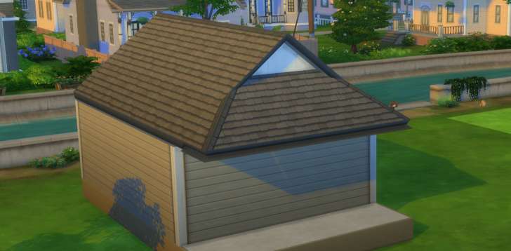 Sims 4 Building How-To's: Gablet or Dutch gable roof