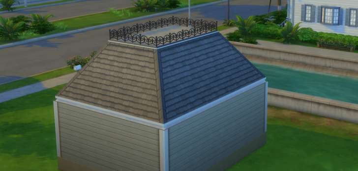 Sims 4 Building How-To's: Mansard style roof