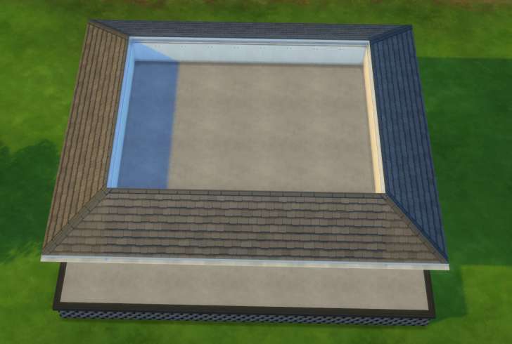 Sims 4 Building How-To's: full roof section