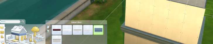 Sims 4 Building How-To's: wall trim