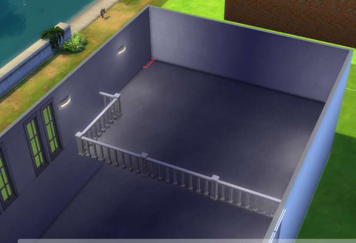 Sims 4 Building How-To's: loft before stairs