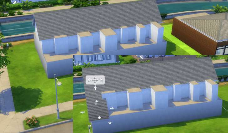 Sims 4 Building How-To's: continuing our dormer windows