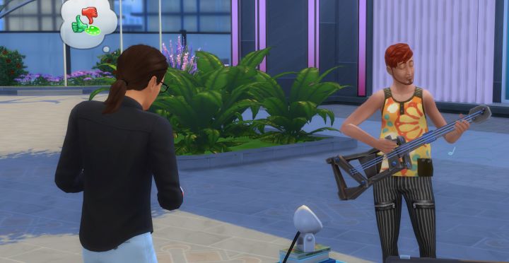 Art Critic in The Sims 4 City Living