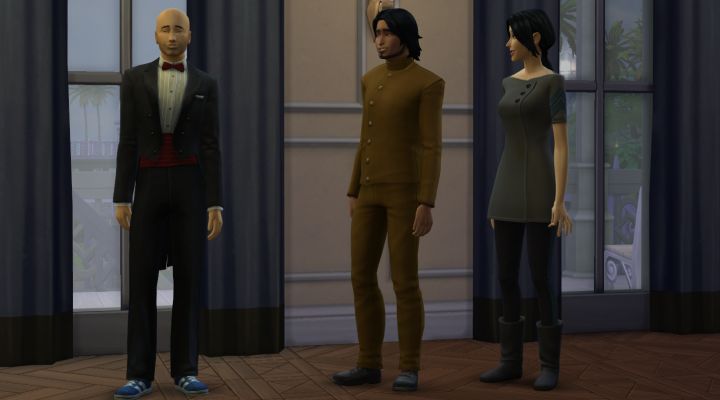 Sims 4 Villain and Diamond Agent Uniforms
