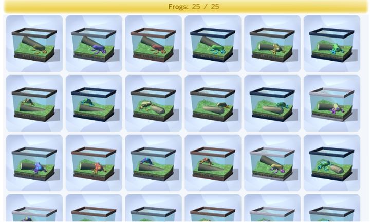 The Sims 4 Frog Collection
