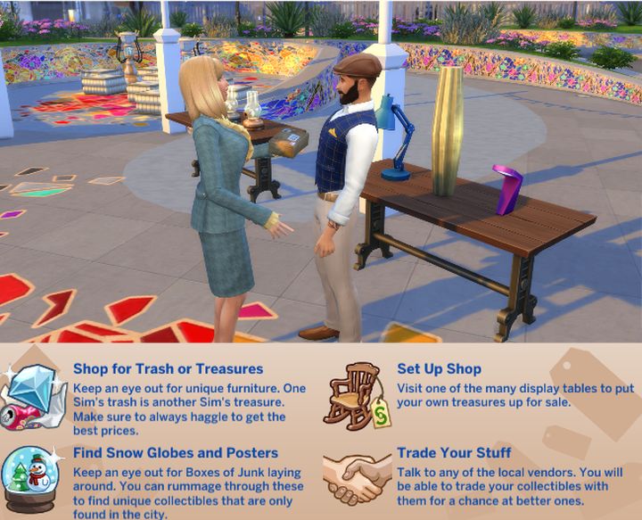 The Sims 4 Flea Market Festival