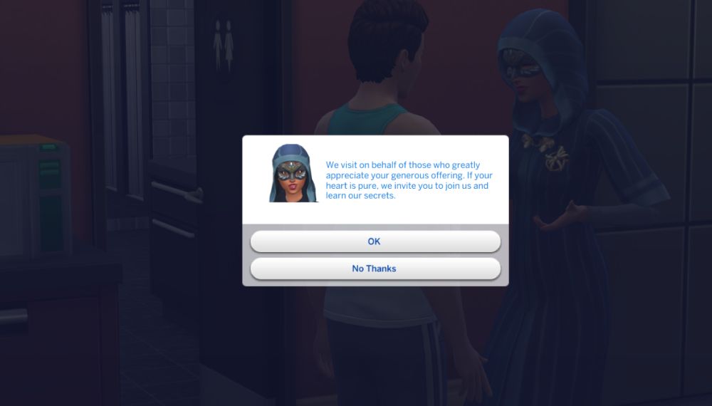 The Sims 4 Discover University how to join the secret society in the expansion