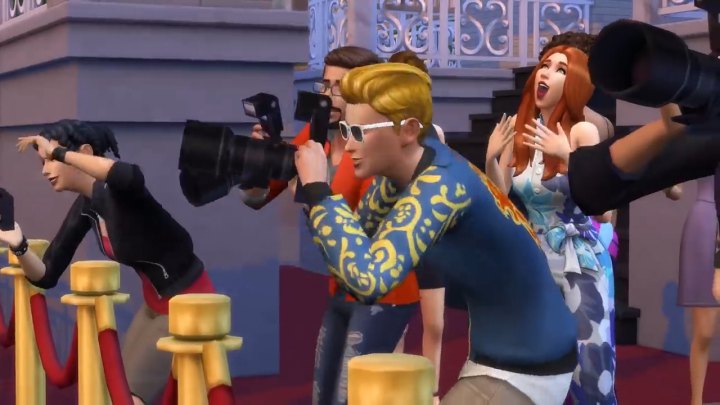 The Sims 4 Get Famous: Paparazzi