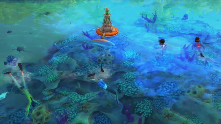 The Sims 4 Island Living - The reef is teeming with life