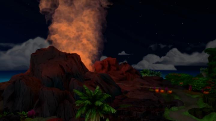 The Sims 4 Island Living volcanos can kill Sims
