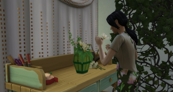 The Sims 4 Seasons Flower Arranging Skill