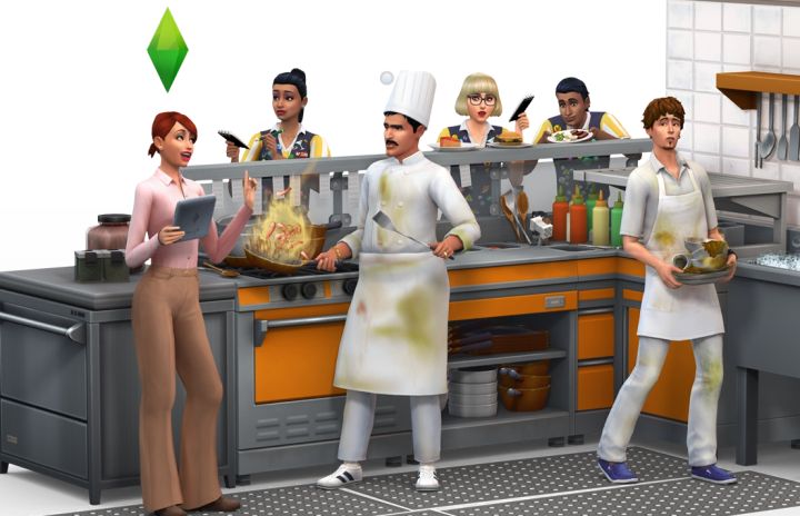 The Sims 4 Dine Out Pack Restaurant Employees