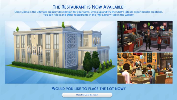 The Sims 4 Dine Out Pack - How to use restaurants