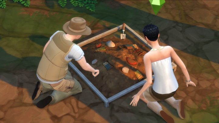 The Sims 4 - Excavating as an Archaeologist