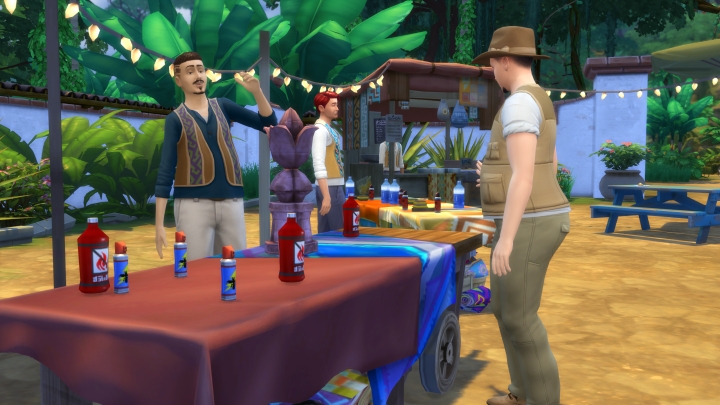 The Sims 4 Jungle Adventure: Where and How to buy supplies for adventuring in the jungle