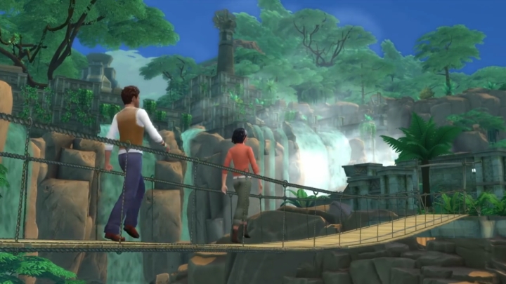 The Sims 4 Jungle Adventure Game Pack: exploring the jungle