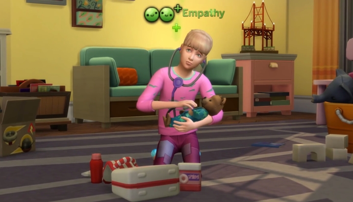 The Sims 4 Parenthood DLC: Empathy Character Values