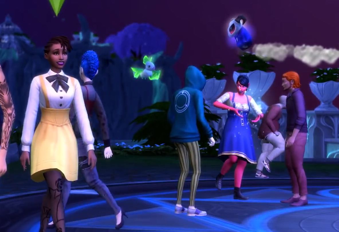 Familiars help your witch or wizard and protect them from death in The Sims 4 Realm of Magic