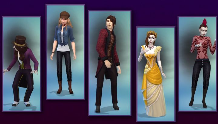 The Sims 4 Vampires: New clothing available to Sims in the game pack