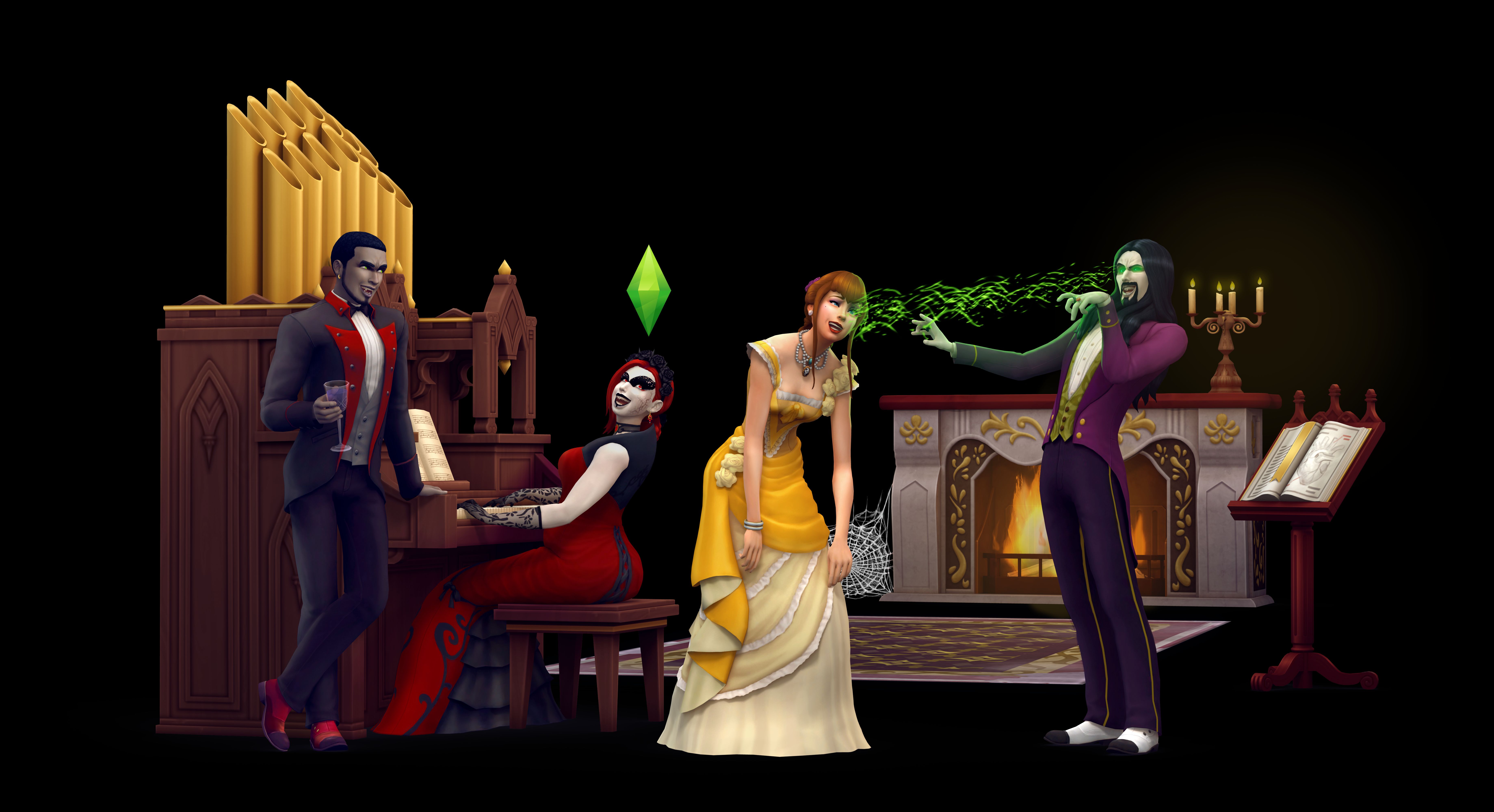 The Sims 4 Vampire Pack Βρυκόλακες θα σας πιουν το αίμα Gaming