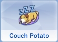 Couch Potato Trait in The Sims 4 Cats and Dogs Expansion Pack