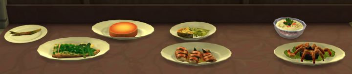 The Sims 4 Cooking: Gourmet Recipes