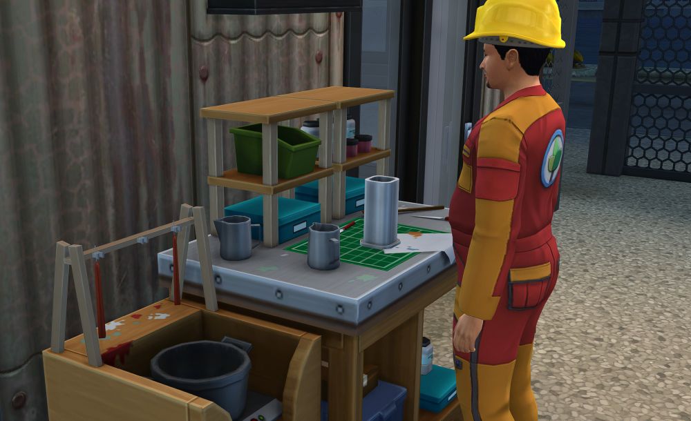 The new Candle Making Station in The Sims 4 Eco Lifestyle Expansion