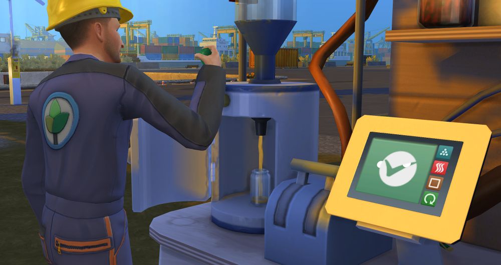 Juice Fizzing in The Sims 4 Eco Lifestyle