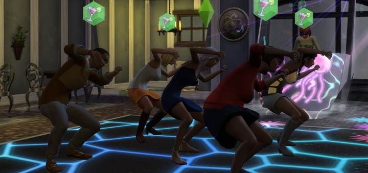 Group Dance in Get Together