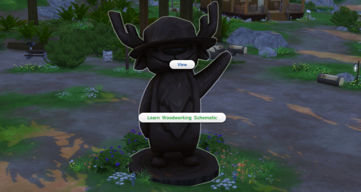 The Sims 4 Outdoor Retreat Woodworking Schematic
