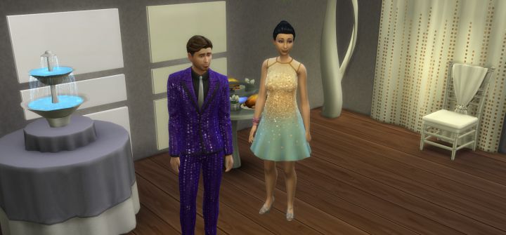 New Items and Clothing in the Luxury Party Stuff Pack