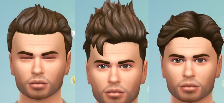 Male Hair in the Luxury Party Stuff Pack