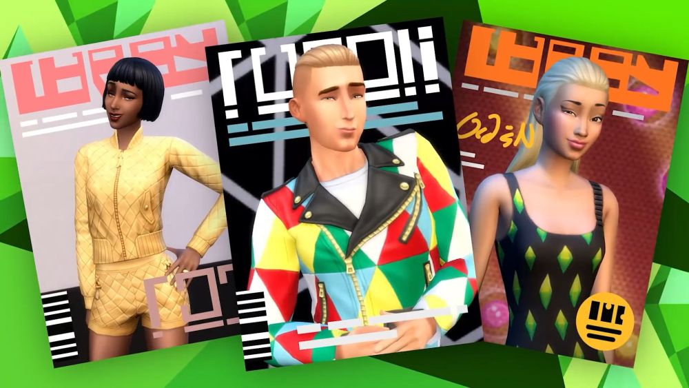 The Sims 4 Moschino Stuff 