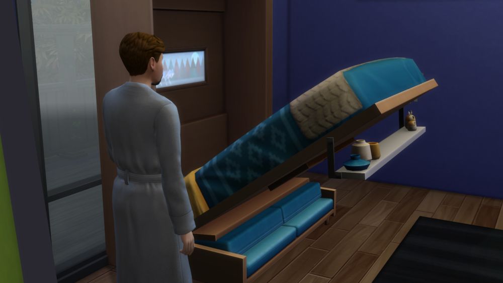 The Sims 4 Tiny Living Stuff - A Murphy Bed