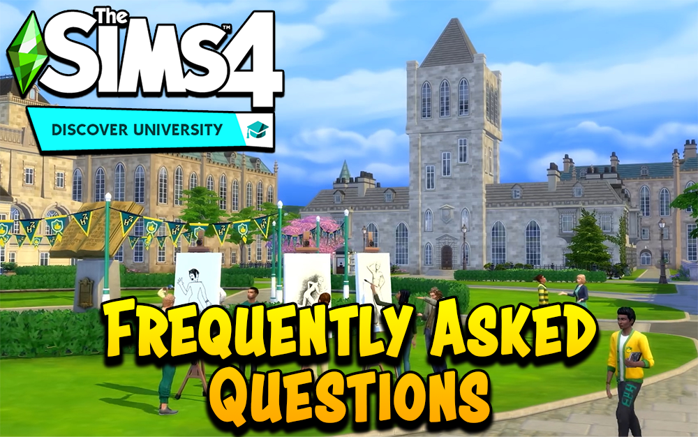 The Sims 4 university guide