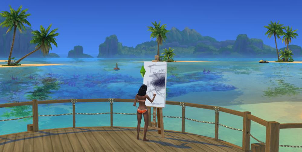 The world of Sulani is beautiful - Island Living Expansion Pack for The Sims 4