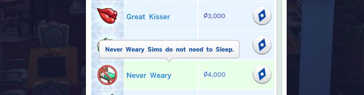 The Sims 4's Never Weary Reward