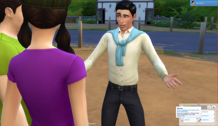 The Sims 4 Beloved Reward Trait