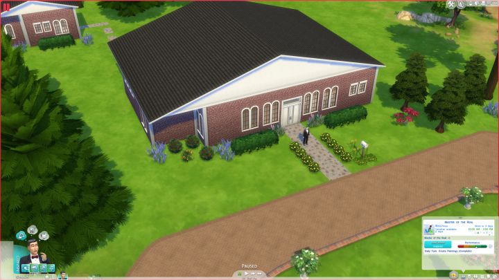 Landscaping for the Mansion Baron aspiration in The Sims 4
