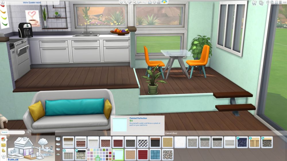 Sims 4 Platform trims