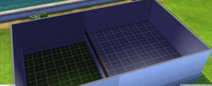 Sims 4 Building How-To's: replace the wall between the two rooms with a fence