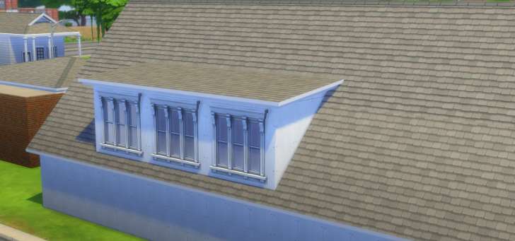 Sims 4 Building How-To's: dormers
