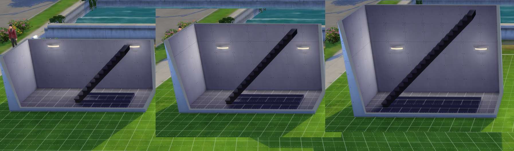 The Sims 10 Building: Stairs and Basements