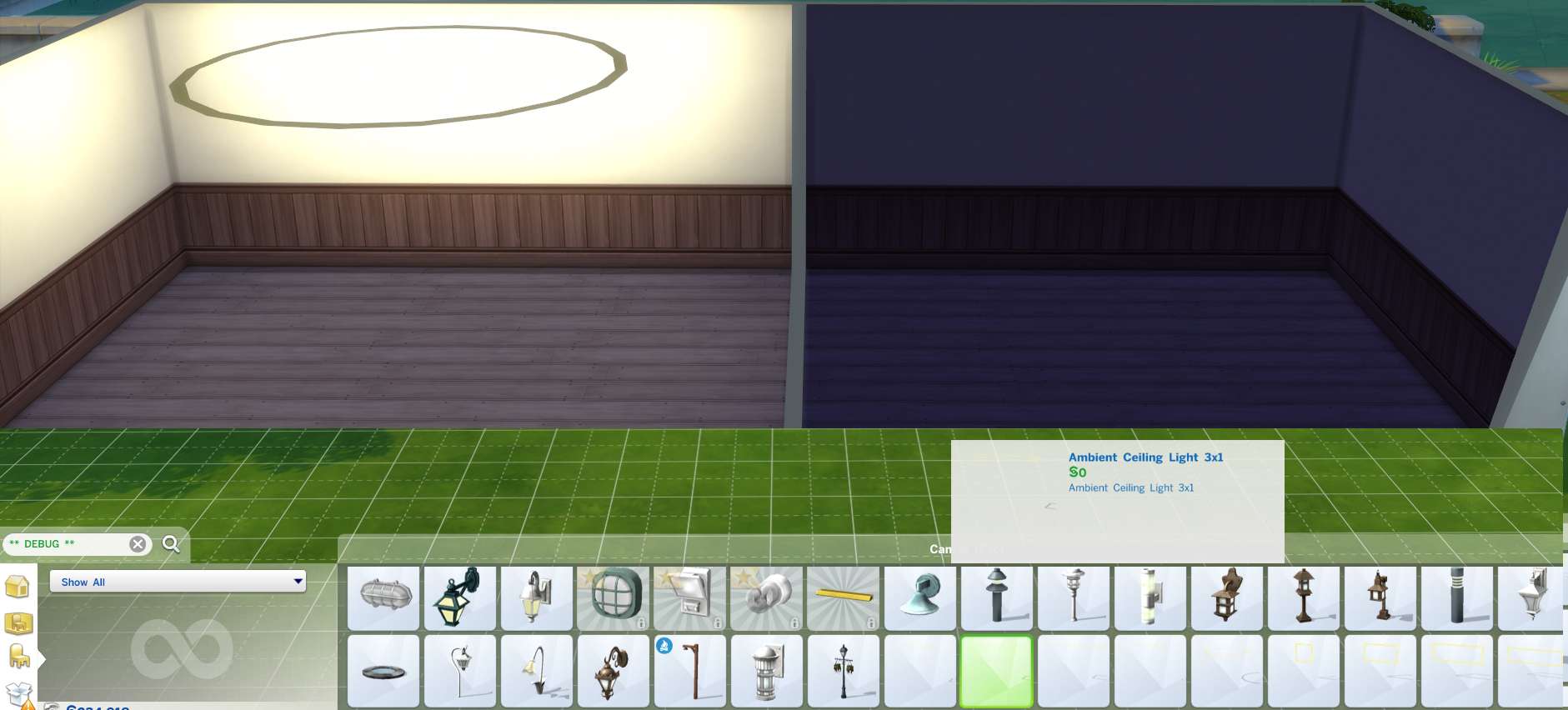 The Sims 4 Building Using Build Mode Cheats