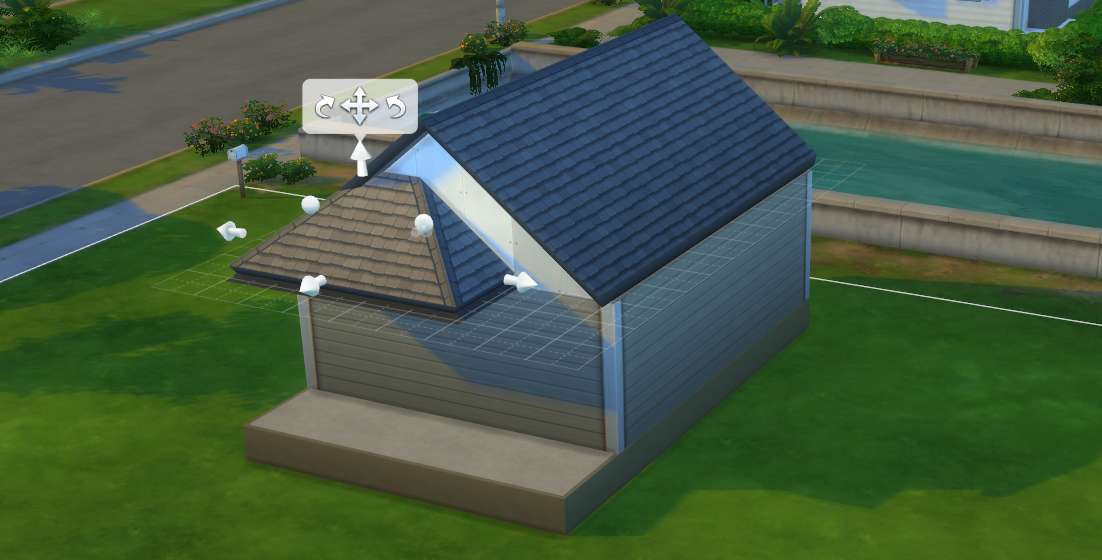 The Sims 4 Building Roofs, How To Do A Wrap Around Roof Sims 4
